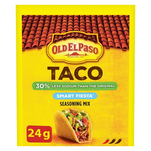 Old El Paso Taco Seasoning Mix Smart Fiesta 24 g