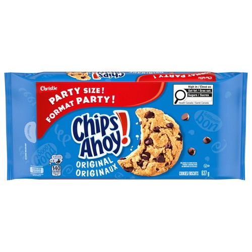 Christie Chips Ahoy! Cookies Original Party Size 637 g