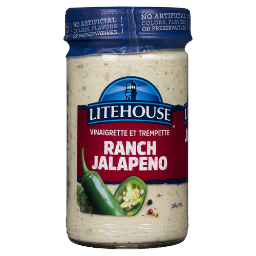 Litehouse Dressing & Dip Jalapeno Ranch 384 ml