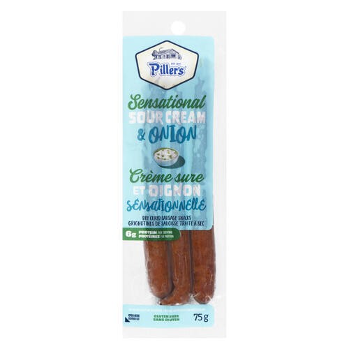 Piller's Sausage Sensational Sour Cream & Onion 75 g