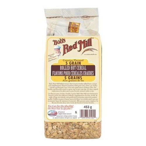 Bob's Red Mill Hot Cereal 5 Grain Rolled 453 g