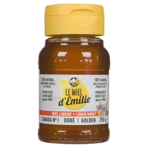 Le Miel d'Emilie Natural Liquid Honey Mixed Flower 250 g