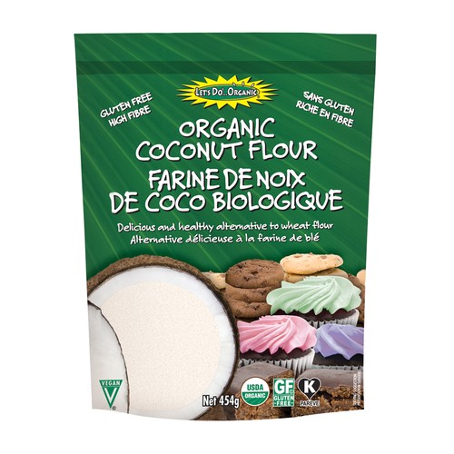 Let's Do Organic Gluten-Free Coconut Flour 454 g
