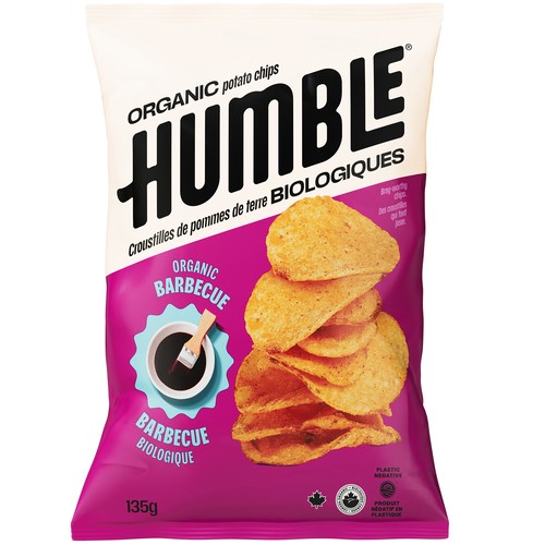Humble Organic Potato Chips Barbecue 135 g