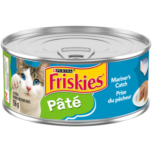 Friskies Wet Cat Food  Pâté Mariner's Catch 156 g
