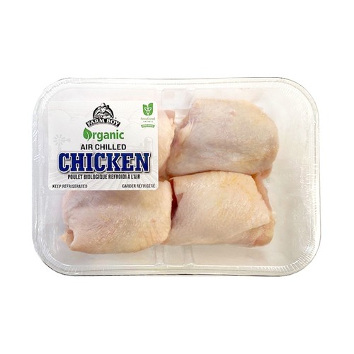 Farm Boy Organic Chicken Thighs Bone-In
