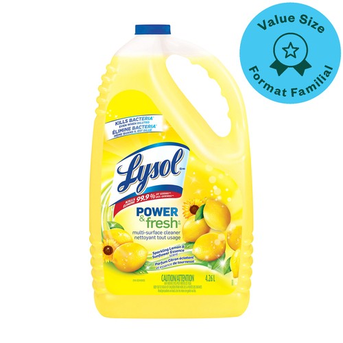 Lysol Multi Surface Cleaner Lemon 4.26 L