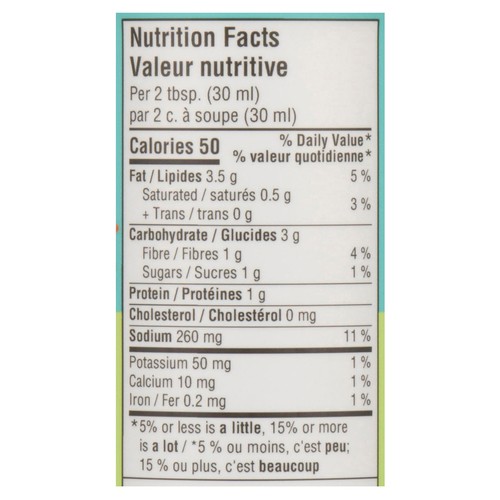 Naked & Saucy Organic Nutritional Yeast Dressing Nooch Original 250 ml