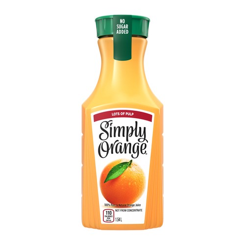 Simply Orange Juice lots of pulp 1.54 L (bottle)