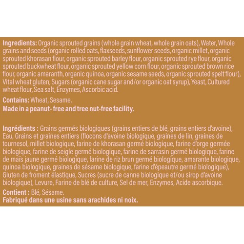 Silver Hills Bakery 16 Grain Bread 615 g (frozen)