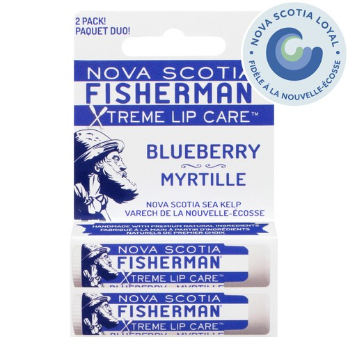 Nova Scotia Fisherman Blueberry Double Pack Lip Balm