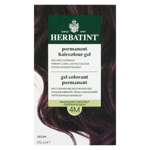 Herbatint Permanent Haircolour Gel 4M Mahogany Chestnut 170 ml