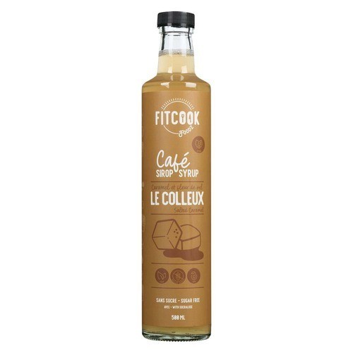 FitCook Foodz Café Syrup Le Colleux Salted Caramel 500 ml