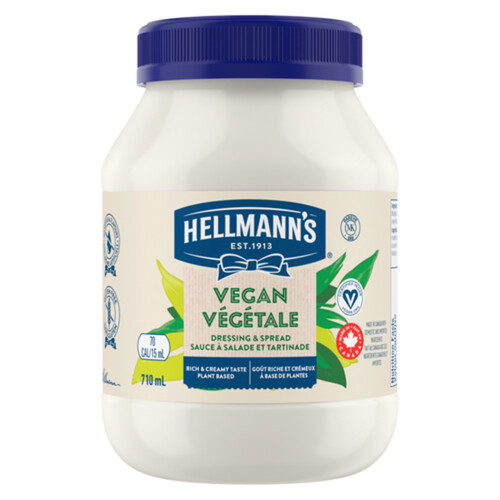 Hellmann's Gluten-Free Vegan Dressing & Sandwich Spread 710 ml
