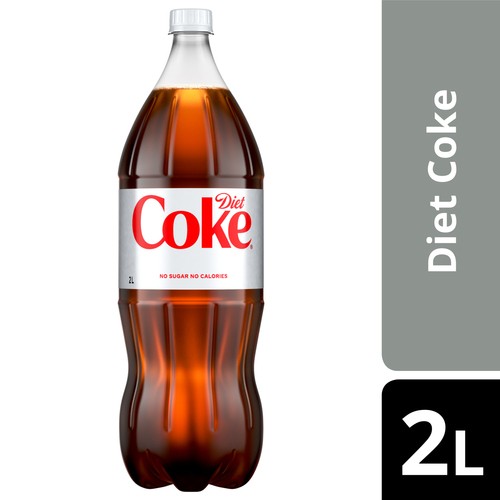 Diet Coke Soda 2 L  (bottle)