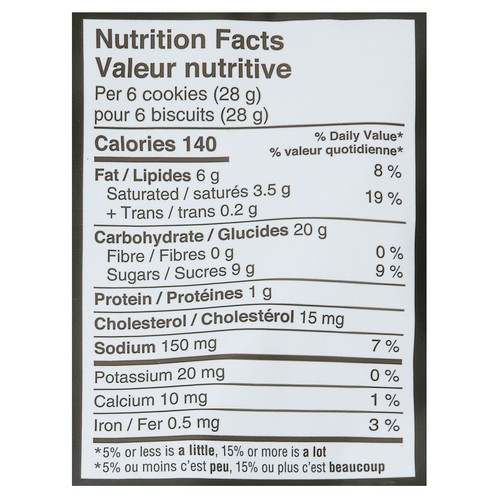 Dare Cookie Chips Sea Salt Caramel 170 g