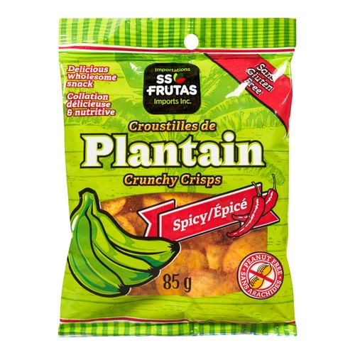 SS Frutas Plantain Spicy Chips 85 g