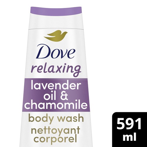 Dove Relaxing Body Wash Lavender Oil & Chamomile For Healthy-Looking Skin 591 ml