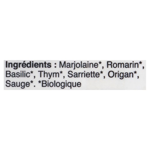 Club House Assaisonnement a l'italienne biologique 11 g