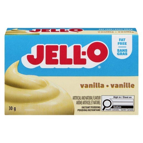 Jell-O Fat-Free Instant Pudding Vanilla 30 g