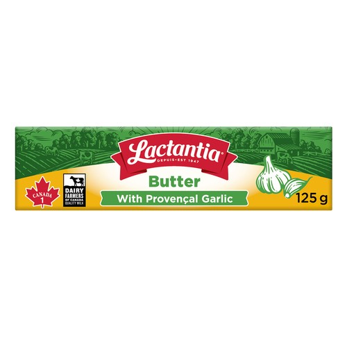 Lactantia Butter Garlic & Provencal Herb 125 g