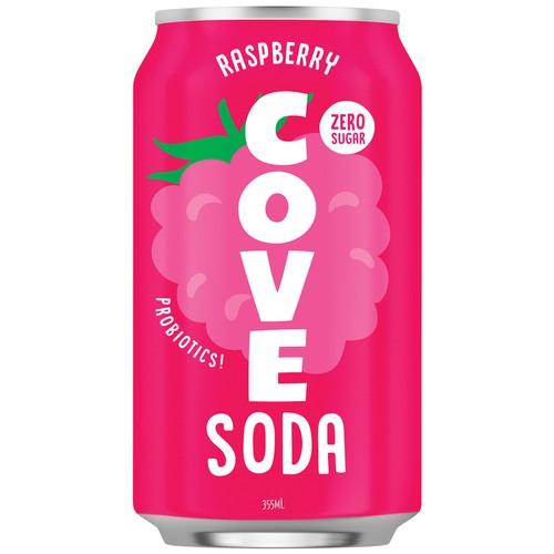 Cove Soda Raspberry 355 ml (can)