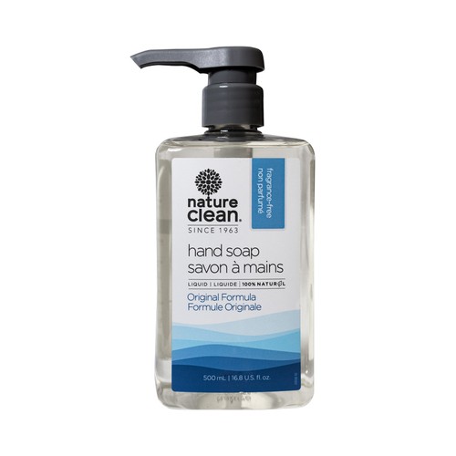 Nature Clean Liquid Unscented Hand Soap 500 ml