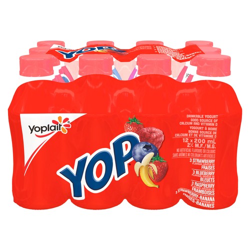 Yoplait Yop 2% Drinkable Yogurt Blueberry 200 ml