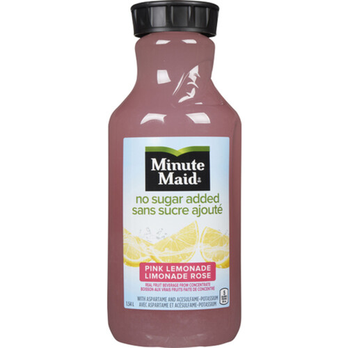 Minute Maid Lemonade Pink Zero Sugar 1.54 L (bottle)