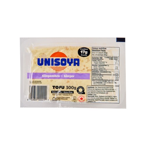Unisoya Marinated Tofu Ginger 300 g