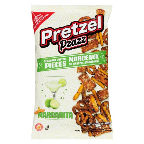 Exclusive Brands Pretzel Pzazz Seasoned Pretzel Pieces Margarita 200 g