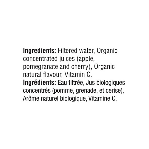 Kiju Organic Fruit Juice Pomegranate Cherry 4 x 200 ml