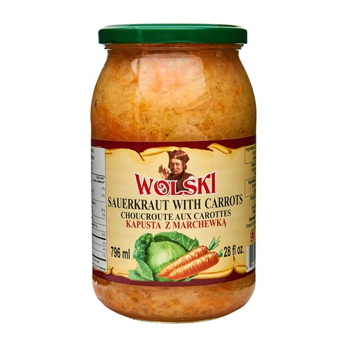 Wolski Sauerkraut With Carrots 796 ml