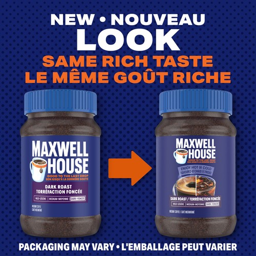 Maxwell House Rich Dark Roast 150g Instant Coffee 150 g