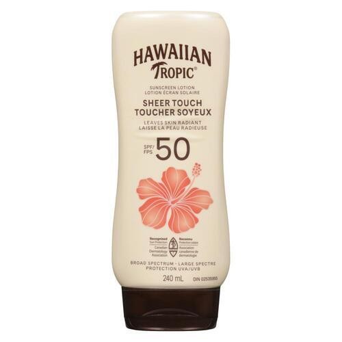 Hawaiian Tropic Sunscreen Lotion SPF 50 Sheer Touch 240 ml