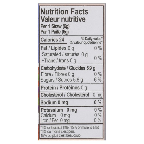 Exclusive Brands Quick Milk Candy Straw Fruity Cereal 30 g