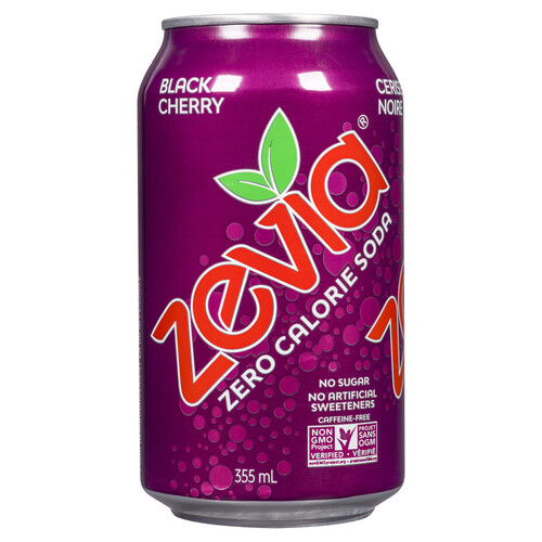 Zevia Black Cherry Soft Drink 355 ml