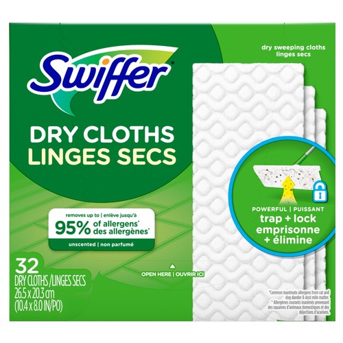 Swiffer Refill Unscented Cloths/Pads 32 Count