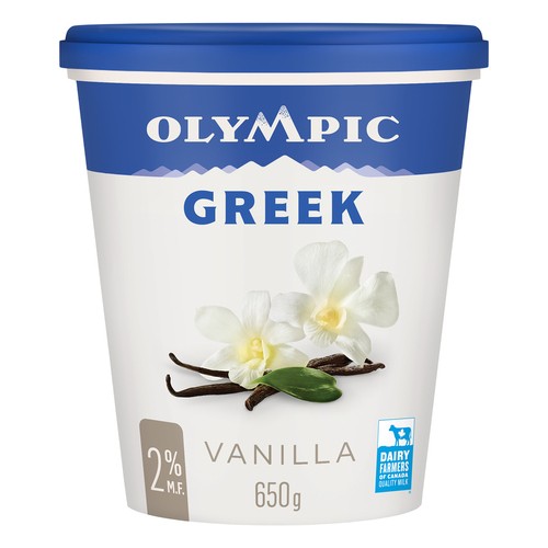 Olympic 2% Greek Yogurt Vanilla 650 g