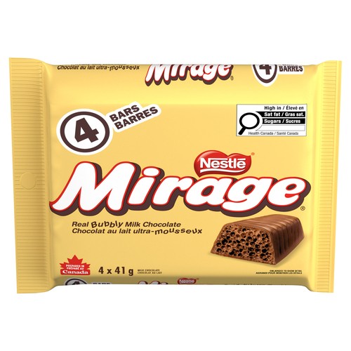 Mirage Milk Chocolate Bar 4 x 41 g