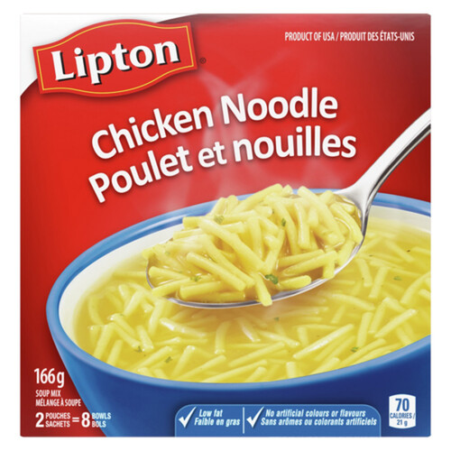 Lipton Dry Soup Mix Chicken Noodle For A Quick Classic Noodle Soup 166 g