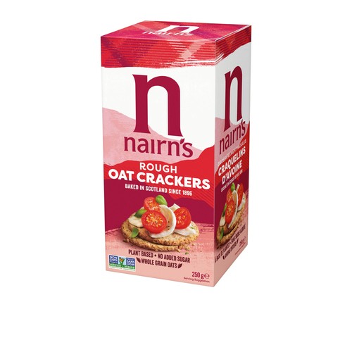 Nairn's Oat Crackers Roughly Milled 250 g