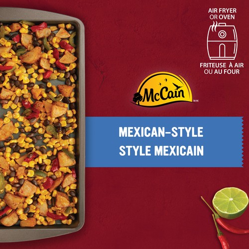McCain Medleys Mexican-Style Veggies Roasted Potatoes & Beans 400g