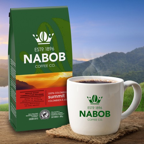 Nabob Summit Ground Coffee 100% Colombian 300 g