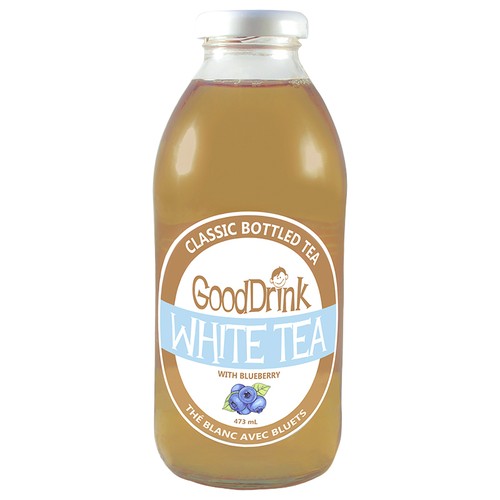 GoodDrink White Tea With Blueberry 473 ml (bottle)