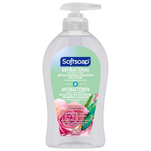 SoftSoap Liquid Hand Soap Antibacterial Sensitive Skin 332 ml
