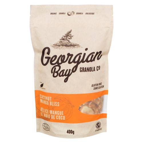 Georgian Bay Granola Co. Organic Gluten-Free Coconut Mango Bliss Granola 400 g