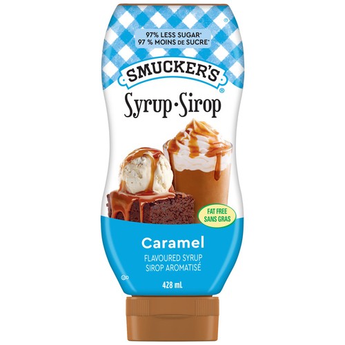 Smucker's Sundae Syrup No Sugar Added Caramel 428 ml