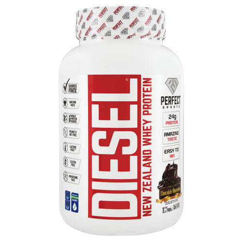 Perfect Sports Diesel Chocolate Obsession Whey Protein Powder 908 g