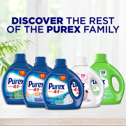 Purex Laundry Detergent Rocky Mountain Breeze 3.85 L